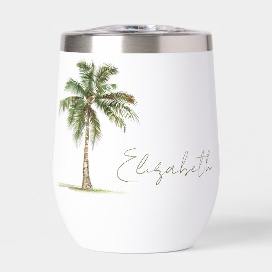 Coastal Palm Tree Personalized (Vorderseite)