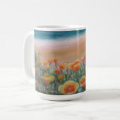 Coastal Poppies Coffee Tasse (Vorderseite Links)