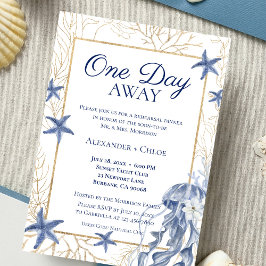 Coastal Rehearsal Dinner Invitation Einladung