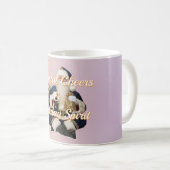 Coastal Santa Holiday Spirit Mug - Blue Velvet  Kaffeetasse (VorderseiteRechts)