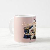 Coastal Santa Holiday Spirit Mug - Blue Velvet  Kaffeetasse (Vorderseite Links)