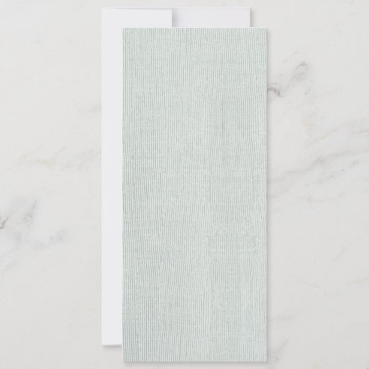 Coastal Sea Waves Sand Beach Hochzeitkarte Einladung (Rückseite)