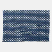 Coastal Seahorse Kitchen Towel Geschirrtuch (Horizontal)