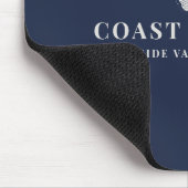 Coastal Seashell Brand Logo Mousepad (Ecke)