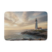 Coastal Serenity Lighthouse Bath Mat Badematte (Vorderseite)