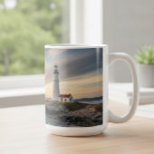 Coastal Serenity Lighthouse Wrap Mug (15oz) Kaffeetasse