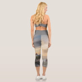 Coastal Serenity Lighthouse Yoga Capris (Rückseite)