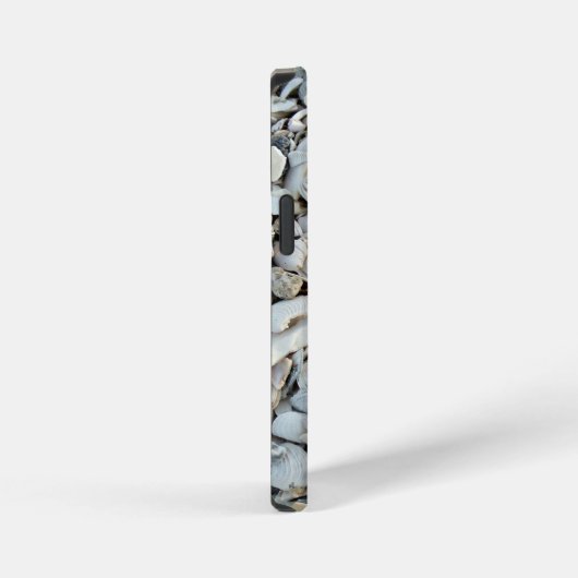 Coastal Shells Initial Case Art iPhone Hülle (Rechte Seite)