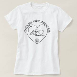 Coastal Soul, Christ-Centered Heart – Women’s Fait T-Shirt