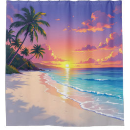 Coastal Stillness -  Duschvorhang