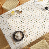 Coastal Summer Getaway - Neutral Pattern Tischdecke