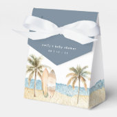 Coastal Surf Thema Kinderdusche Geschenkschachtel (Vorderseite)