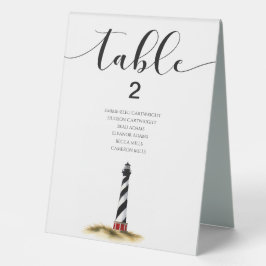 Coastal Table Signs Tischaufsteller