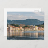 Coastal town Ribadesella, Spain Postkarte (Vorne/Hinten)