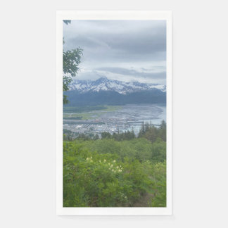 Coastal Town View - Nature Guest Towel Serviette