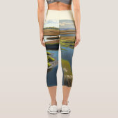 Coastal Tranquility Capri Leggings (Rückseite)