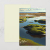 Coastal Tranquility Dankeskarte (Vorne/Hinten)