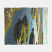 Coastal Tranquility Fleecedecke (Vorderseite (Horizontal))