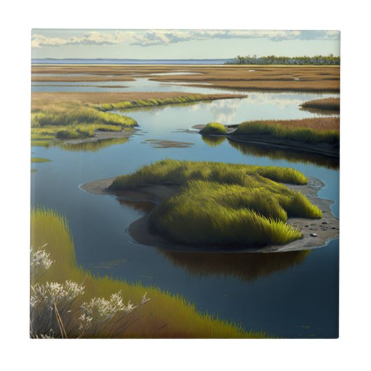 Coastal Tranquility Fliese (Vorderseite)