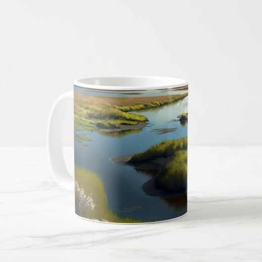 Coastal Tranquility Kaffeetasse (Vorderseite Links)