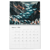 Coastal Tranquility Kalender (Feb 2026)