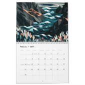 Coastal Tranquility Kalender (Feb 2027)