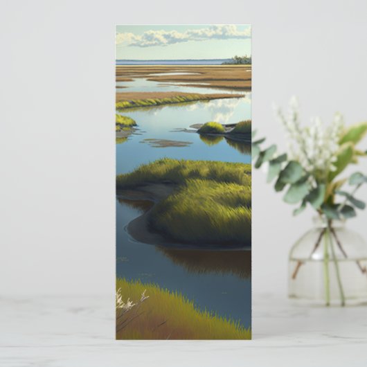 Coastal Tranquility Karte (Stehend Vorderseite)