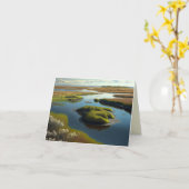 Coastal Tranquility Karte (Gelbe Blume)