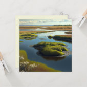 Coastal Tranquility Karte (Vorderseite/Rückseite Beispiel)