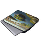 Coastal Tranquility Laptopschutzhülle (Vorne Knopf)