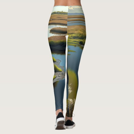 Coastal Tranquility Leggings (Rückseite)