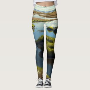 Coastal Tranquility Leggings