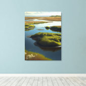Coastal Tranquility Leinwanddruck (Insitu (Holzboden))