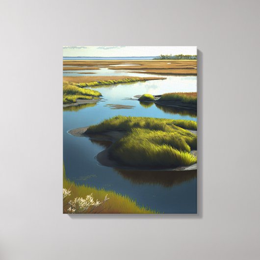 Coastal Tranquility Leinwanddruck (Vorderseite)