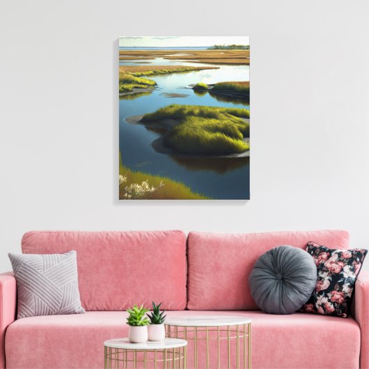 Coastal Tranquility Leinwanddruck (Insitu (Wohnzimmer))