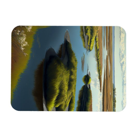 Coastal Tranquility Magnet (Horizontal)