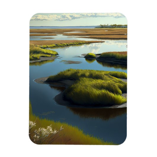 Coastal Tranquility Magnet (Vertikal)