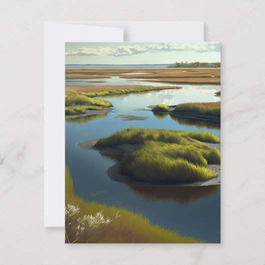 Coastal Tranquility Mitteilungskarte (Vorderseite)