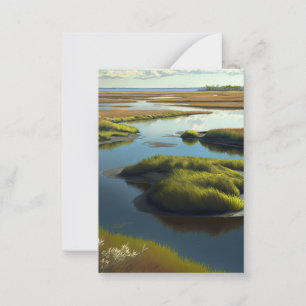 Coastal Tranquility Mitteilungskarte