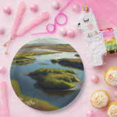 Coastal Tranquility Pappteller (Party)