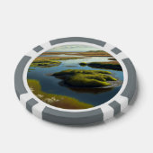 Coastal Tranquility Pokerchips (Einzeln)