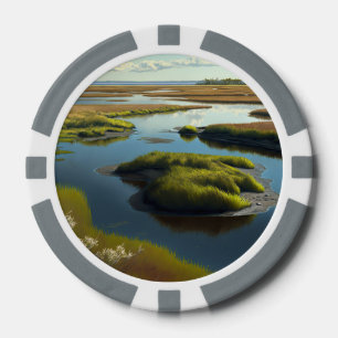 Coastal Tranquility Pokerchips