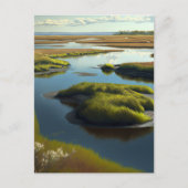 Coastal Tranquility Postkarte (Vorderseite)