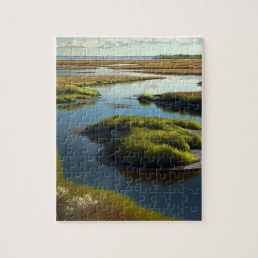 Coastal Tranquility Puzzle (Vertikal)