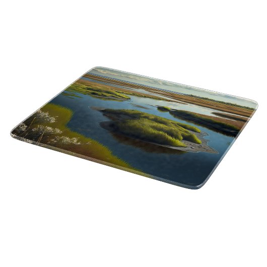 Coastal Tranquility Schneidebrett (Ecke)