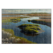 Coastal Tranquility Schneidebrett (Vorderseite)