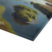 Coastal Tranquility Schneidebrett (Ecke)