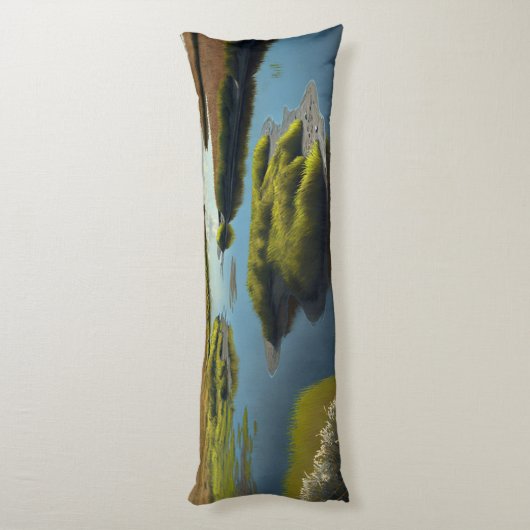 Coastal Tranquility Seitenschläferkissen (Rückseite (Vertikal))