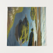 Coastal Tranquility Wandteppich (Vorderseite (Horizontal))