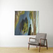Coastal Tranquility Wandteppich (Beispiel (Horizontal))